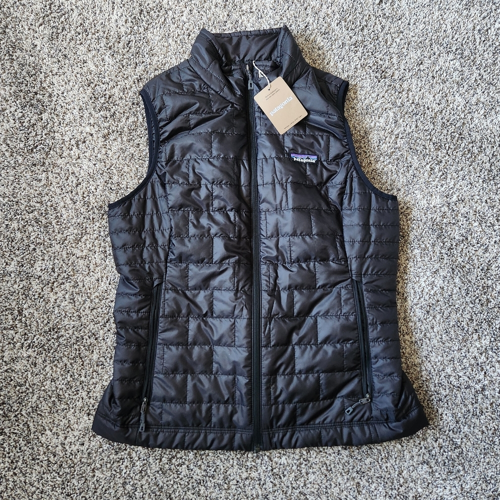 Patagonia Dark Quilted Vest